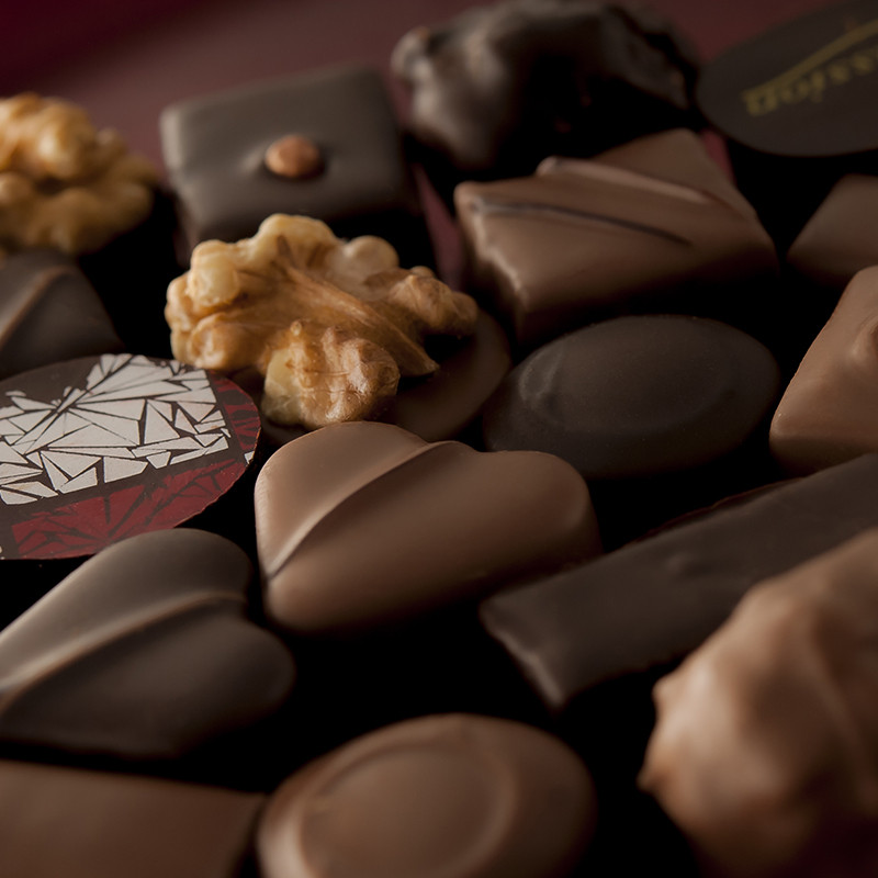 Assortiment de chocolat artisanal haut de gamme