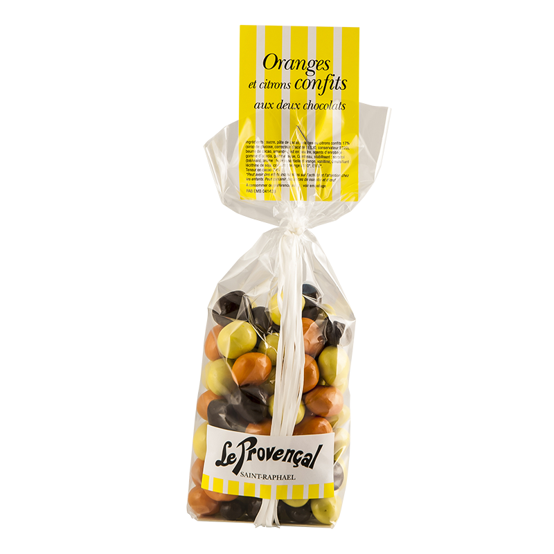 Oranges Citrons confits aux 2 chocolats