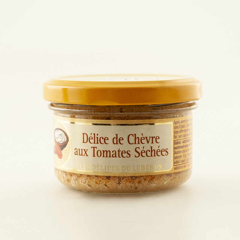 Délice de chèvre aux tomates séchées