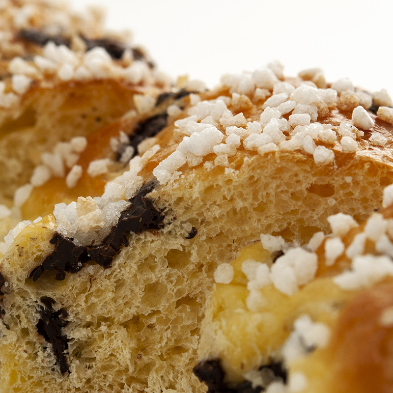 Brioche sucre chocolat